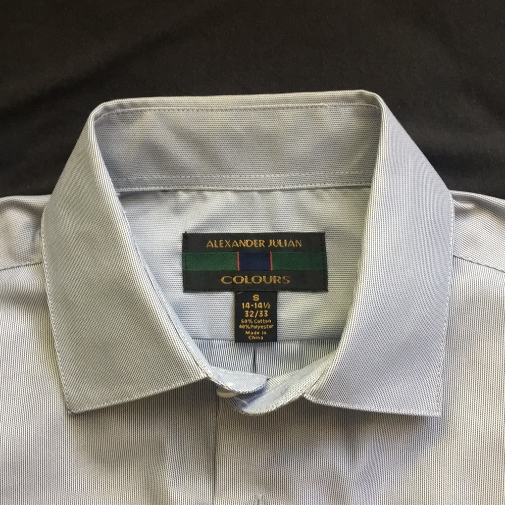 Men’s Slim Fit AJ light blue dress shirt, NWOT